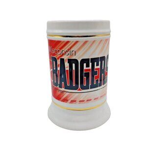 University Of Wisconsin Bucky Badger Beer Stein Mug 2002 Encore Cup Football